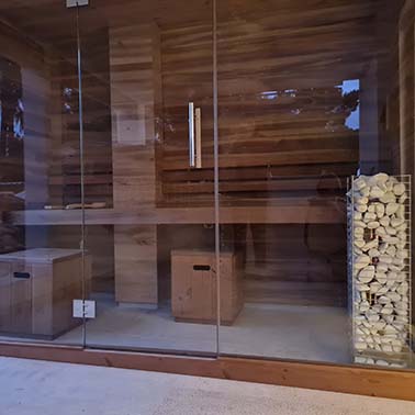 Sauna vom Schreinermeister